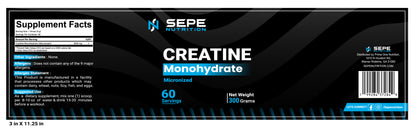 Sepe Nutrition Creatine